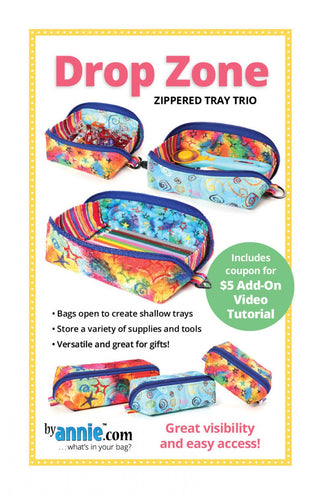 Drop Zone - from By Annie (Printed Paper Pattern) - Emmaline Bags Inc.