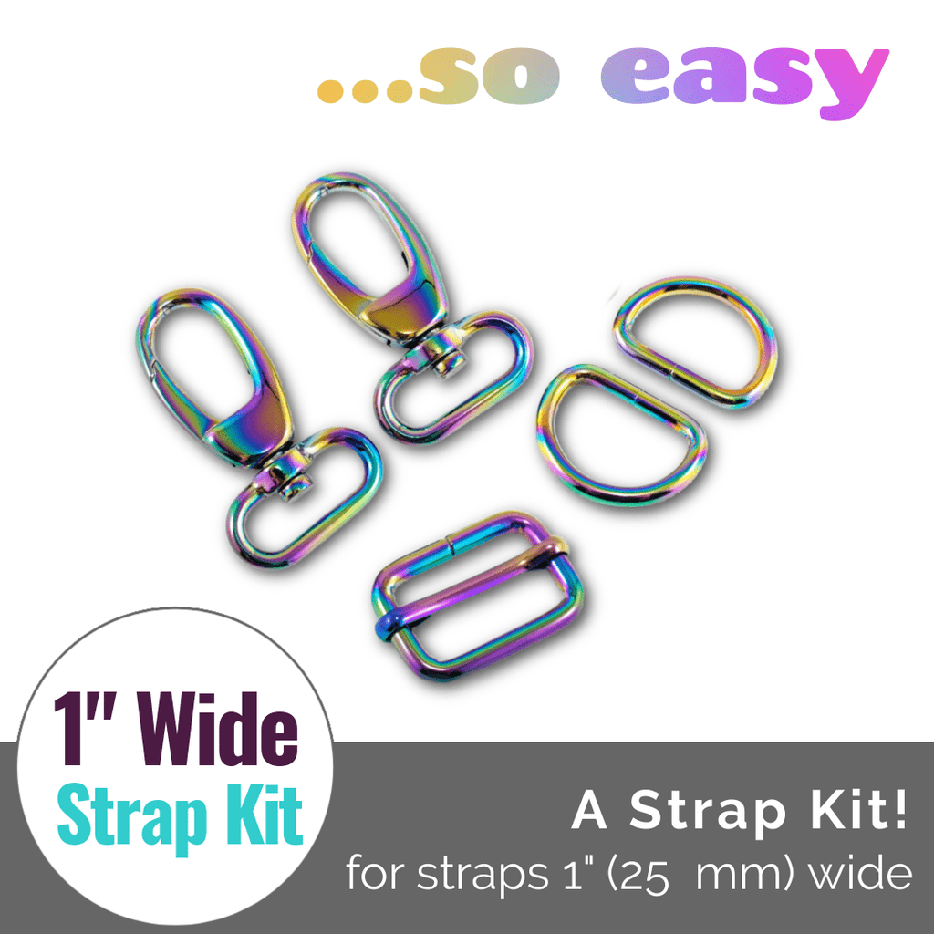 Hardware Kit Strap Kit to fit a 1" (25 mm) Wide Strap Emmaline Bags
