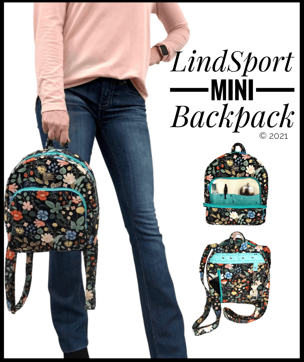 backpacks mini parse LindSport Backpack by Linds Handmade (Printed Paper Pattern) Model:TATU200XHL (Left Hand) The Best Topwater Lures Geek Den Decor