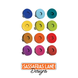 Magnetic Snaps by Sassafras Lane Designs - Emmaline Bags Inc.