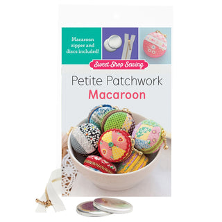 Petite Patchwork Macaroon Kit#2 with Zipper from Zakka Workshop - Emmaline Bags Inc.