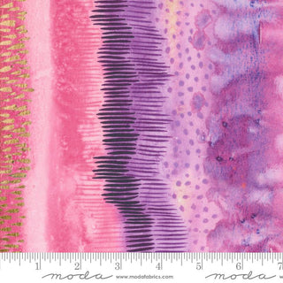 Rainbeau Stripes in Rose // By Create Joy Project for Moda (1/4 yard) - Emmaline Bags Inc.