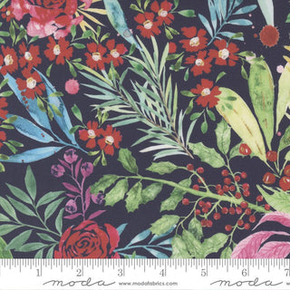 All the Trimmings in Midnight // Comfort and Joy for Moda (1/4 yard) - Emmaline Bags Inc.
