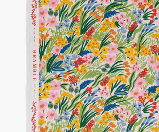 CANVAS - Lea Natural // by Rifle Paper Co. for Cotton + Steel (1/4 yard) - Emmaline Bags Inc.