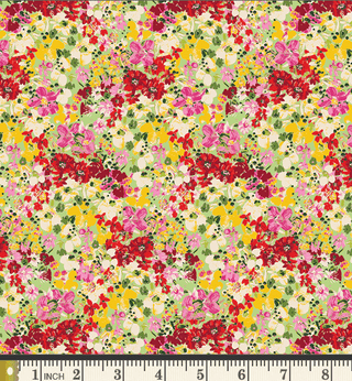 Charlotte Blooming Hills Summer // Charlotte by Bari J for Art Gallery Fabrics - (1/4 yard) - Emmaline Bags Inc.