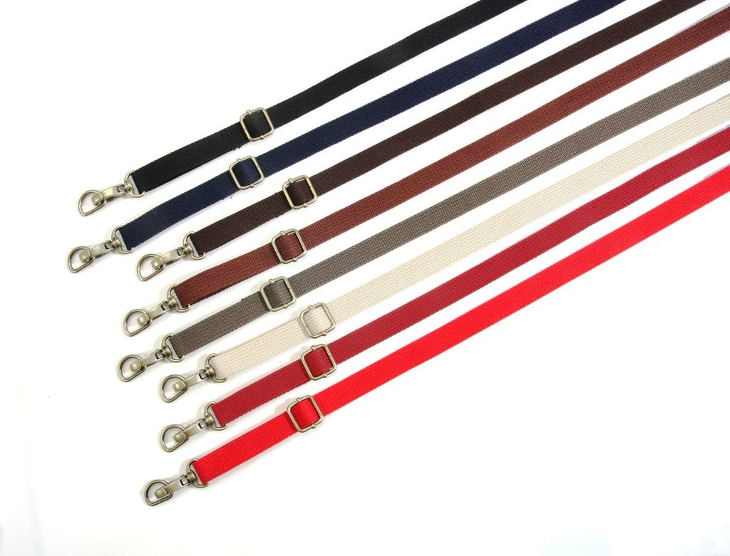 Nylon Shoulder Bag Strap Replacement Belt, Adjustable Length Metal