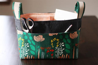 Divided Basket by Noodlehead (Printed Paper Pattern) - Emmaline Bags Inc.