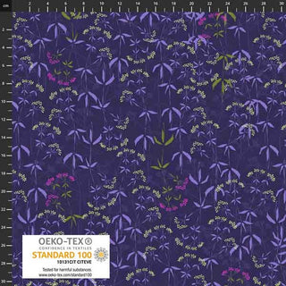 Essence of Peace - Purple // by Stof (1/4 yard) - Emmaline Bags Inc.