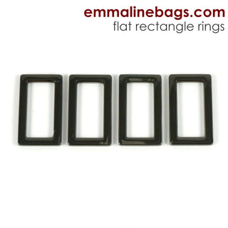 Flat Rectangular Rings (4 Pack) - Emmaline Bags Inc.