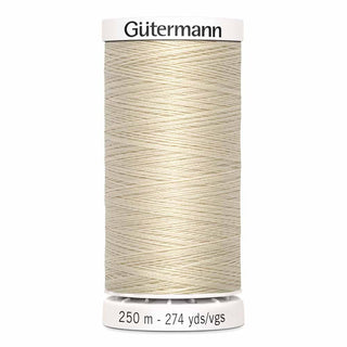 Gutermann Sew-All Polyester Thread (250 m) - Bone - 030 - Emmaline Bags Inc.