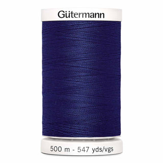Gutermann Sew-All Polyester Thread (500 m) - Bright Navy - 266 - Emmaline Bags Inc.