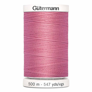 Gutermann Sew-All Polyester Thread (500 m) - Bubble Gum - 321 - Emmaline Bags Inc.