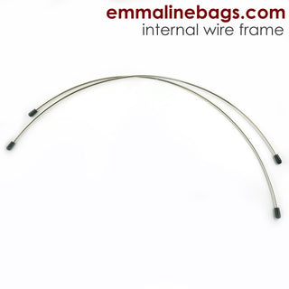 Internal Wire Frames - Style C (1 Pair) - Emmaline Bags Inc.