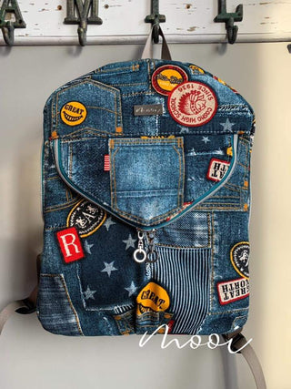 Keanu Backpack by UhOh Creations (Printed Paper Pattern) - Emmaline Bags Inc.