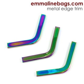 Metal Edge Trim: Style C - Small Pointed - Emmaline Bags Inc.