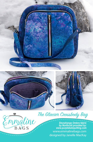 PDF Pattern - The Glacier Bag Bundle (2 patterns/3 Bags) - Emmaline Bags Inc.