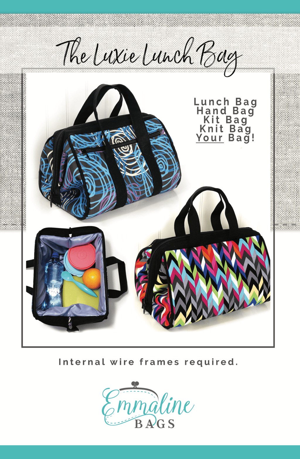 Lunch bag pattern discount pdf