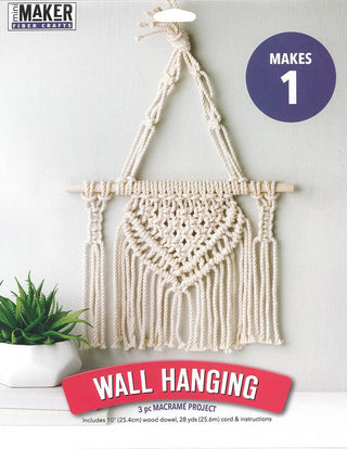 Rod Wall Hanging Macrame Kit - Emmaline Bags Inc.