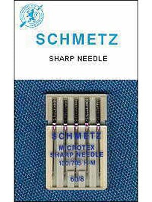 Schmetz (Sharp) Microtex Needles (Size 70/10) - Emmaline Bags Inc.