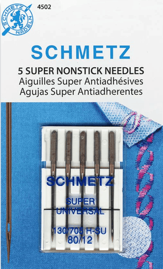 Schmetz Super Nonstick Needles (Size 80/12) - Emmaline Bags Inc.