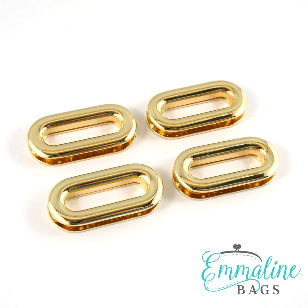 Zinc Alloy Bag Hardware Custom Metal Eyelet Grommet, Oval Screw