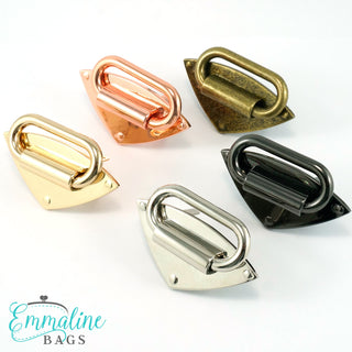 Strap Anchor: "Diamond" - in 6 Finishes (4 Pack) - Emmaline Bags Inc.