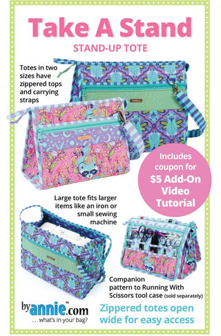 Take a Stand - from By Annie (Printed Paper Pattern) - Emmaline Bags Inc.