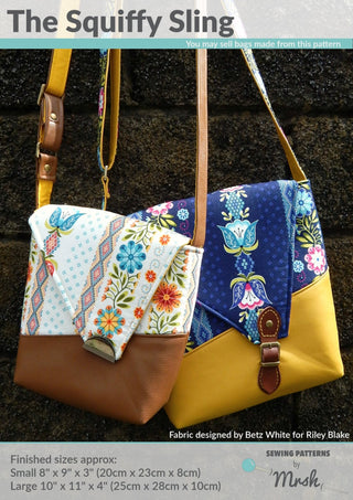 The Squiffy Sling by Sewing Patterns by Mrs H (Printed Paper Pattern) - Emmaline Bags Inc.