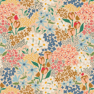 Thriving Flower Field // The Flower Fields for Art Gallery Fabrics - (1/4 yard) - Emmaline Bags Inc.