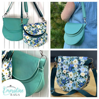 Wild Rose Shoulder Bag Kit - (Pattern not included) - Emmaline Bags Inc.