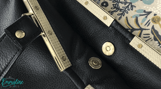 How To Install A Magnetic Snap Closure - Emmaline Bags Inc.