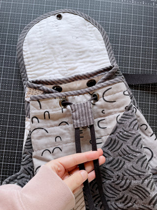 Pembina Backpack by The Blanket Statement (Printed Paper Pattern)