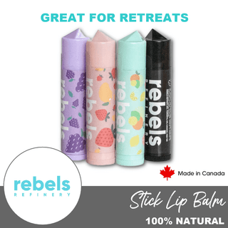 100% Natural Stick Lip Balm | Rebels Refinery - Emmaline Bags Inc. - Sewing Supplies & Notions