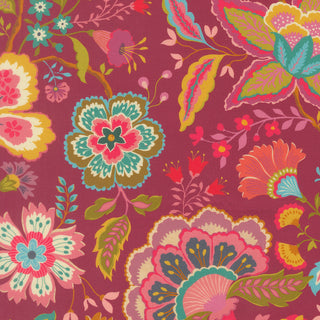 Rose Wine Jasmine | Sitara by Crystal Manning for Moda (¼ Yard)