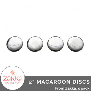 2 Inch Macaroon Discs from Zakka (4 Pack) - Emmaline Bags Inc.