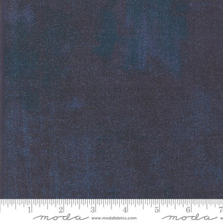 Glitter Peacoat | Grunge Glitter for Moda (¼ Yard)
