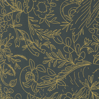 Dusk Ruins (Metallic) | Sunlit Ruins for Moda (¼ Yard)