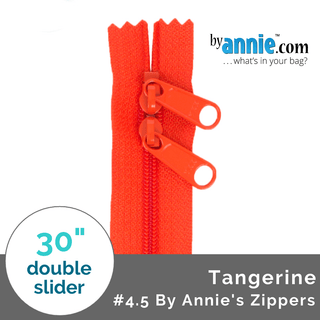 4.5 By Annie's (30" Double-Slide Handbag Zippers) - Emmaline Bags Inc.-Bag Zippers