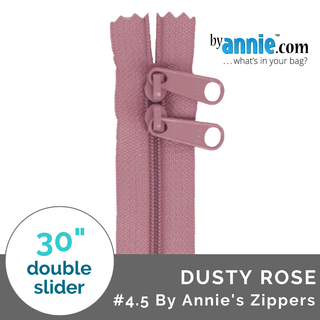 4.5 By Annie's (30" Double-Slide Handbag Zippers) - Emmaline Bags Inc.-Bag Zippers