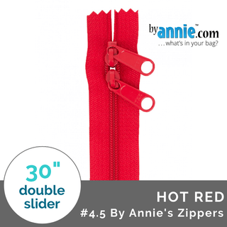 #4.5 By Annie's (30" Double-Slide Handbag Zippers) - Emmaline Bags Inc.