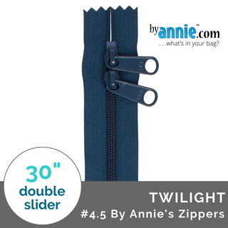 4.5 By Annie's (30" Double-Slide Handbag Zippers) - Emmaline Bags Inc.-Bag Zippers