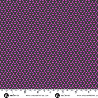 Neon Fishnet | Prismatic by Libs Elliott (¼ Yard)