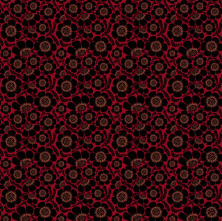 Scarlet Prickly | Clean Cut by Anna Maria Textiles (¼ Yard)