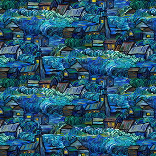 Scenic | Starry Night for Northcott (¼ Yard)