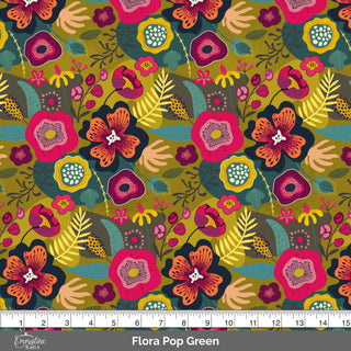 Printed Light Weight Cotton Canvas - 7.5 oz/square yard (Precut 1 Yard)