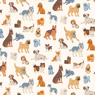 Dogs | Always by my Side by FIGO Studio (¼ Yard)