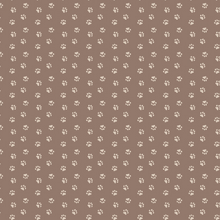 Brown Paws | Always by my Side by FIGO Studio (¼ Yard)