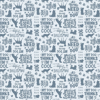 Quotes | Always by my Side by FIGO Studio (¼ Yard)