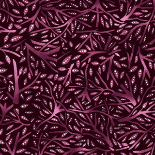 Rose Branches | July Moon by Betty Albert (¼ Yard)
