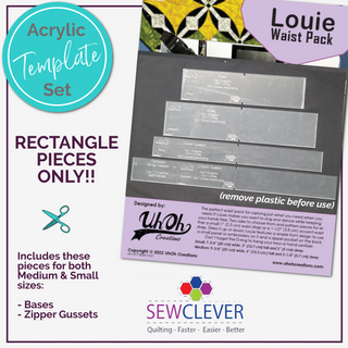 Template Set: The Louie Rectangle Gusset & Base Pieces